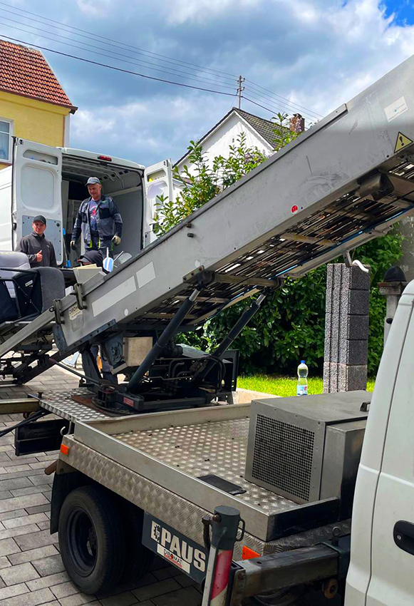 Transportleiter Anhänger